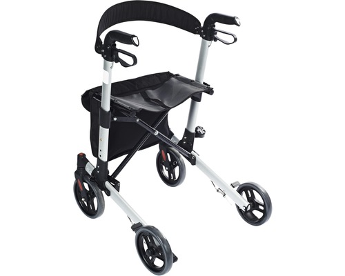 Cadru de mers cu scaun și patru roți