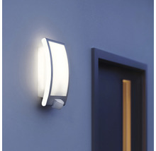 Aplică exterior Steinel L22 E27 max. 1x60W, senzor de mișcare IP44, oțel inoxidabil