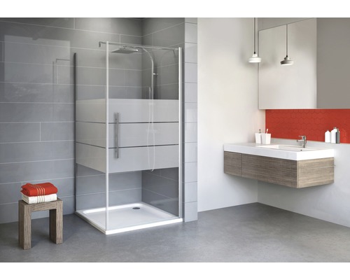 Cabină de duș pătrată Schulte Alexa Style 2.0, 90x90x192 cm, sticlă securizată Depoli, profil alunatur-0
