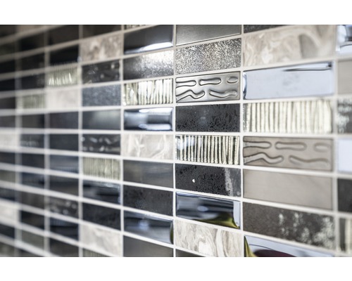 Placă de mozaic cu suprafață texturată pentru designul pereților