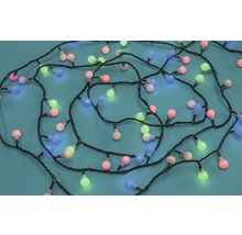 Ghirlandă luminoasă cu becuri mici, rotunde, pentru interior