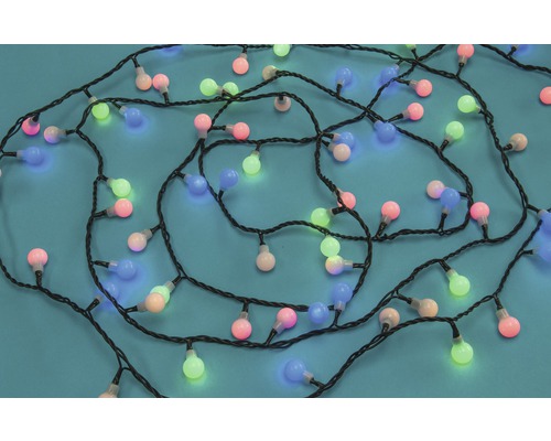 Ghirlandă luminoasă cu becuri mici, rotunde, pentru interior