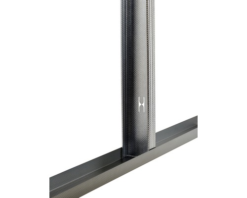 Vizualizare detaliată a profilelor metalice pentru construcții uscate