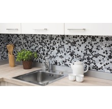 Mozaic piscină ceramic XKM 33 alb-negru 30x30 cm