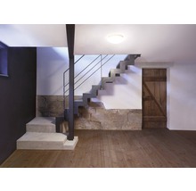 Plafonieră cu LED integrat Steinel RS 16L 9W 940 lumeni, senzor de mișcare, protecție la umiditate IP44, alb