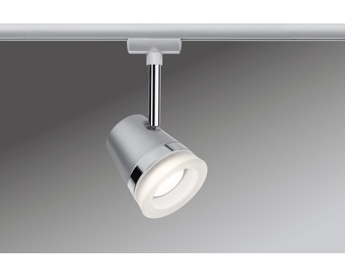 Spot pentru șină Paulmann Urail Cone GU10 max. 10W, crom/satin Spot pentru șină Paulmann Urail Cone GU10 max. 10W, crom/satin