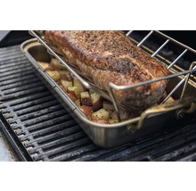 Friptură cu cartofi pe grătar