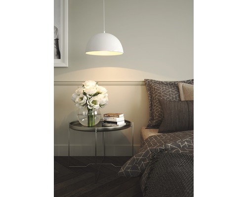 Pendul Nashira E27 max. 1x42W, culoare alb/argintiu Pendul Nashira E27 max. 1x42W, culoare alb/argintiu