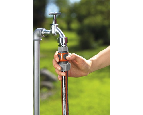 Racord de furtun de grădină la un robinet cu furtun Gardena