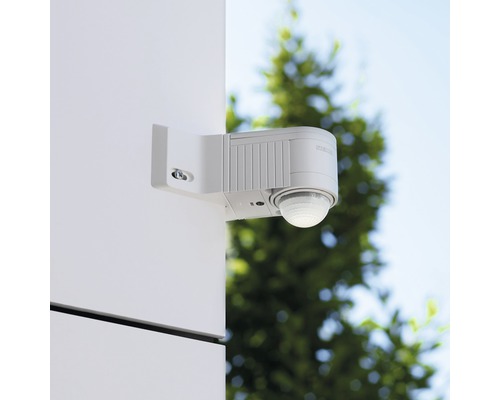 Senzor de mișcare pentru montare pe perete la exterior