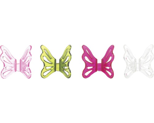 Patru aripi de fluture din plastic