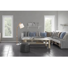 Lampadar Carlyn E27 max. 1x60W, lemn/alb