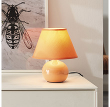 Veioză copii Primo E14 max. 1x40W, ceramică/nuanța piersică