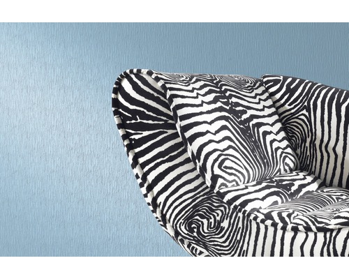 Detaliu scaun cu model abstract alb-negru