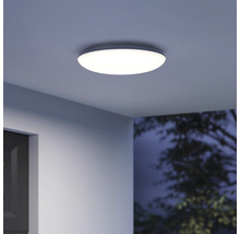 Aplică tavan cu LED integrat Steinel DL Vario Quattro 9,8W 1000 lumeni, senzor de mișcare, pentru exterior IP54, argintiu