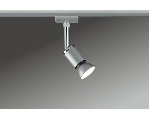 Spot pentru șină Paulmann Urail Pure II GU10 max. 10W, crom mat Spot pentru șină Paulmann Urail Pure II GU10 max. 10W, crom mat