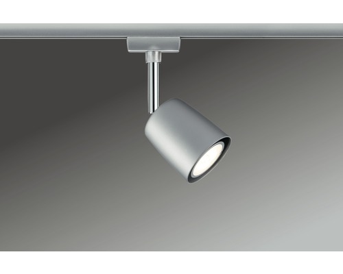 Spot pentru șină Paulmann Urail Cover GU10 max. 10W, crom mat Spot pentru șină Paulmann Urail Cover GU10 max. 10W, crom mat