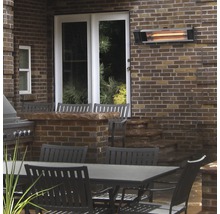 Încălzitor terasă Eurom TH1800R 1800 W, montaj pe perete, 74,5x15,6 cm, negru-thumb-5