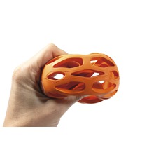 Jucărie pentru câini, minge Koko, 8 x 8 x 6,5 cm, portocaliu-thumb-1
