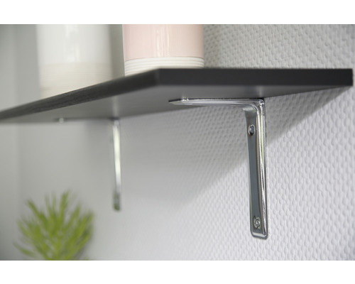Raft de perete cu două console de raft