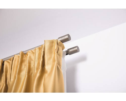 Bară dublă pentru perdea cu draperii