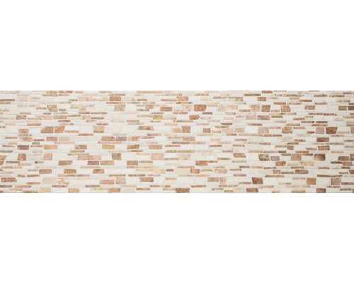 Zid din plăci mozaic din faianță