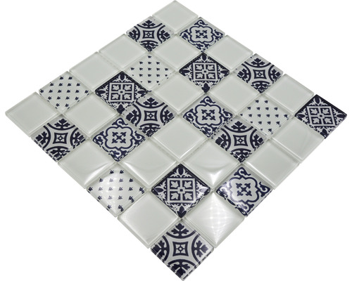 Placă de mozaic cu modele geometrice