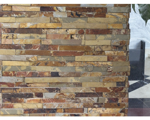 Placare de perete cu aspect de piatră naturală