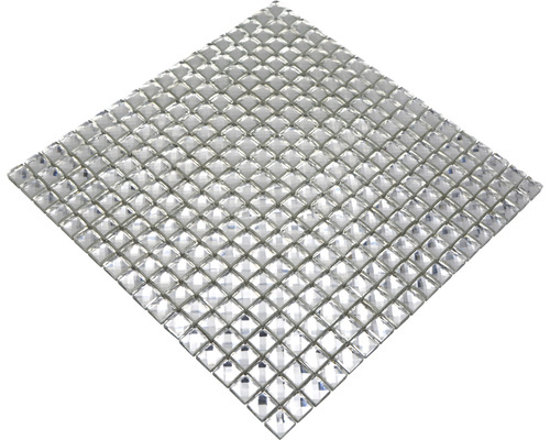 Covor mozaic cu pietre de sticlă