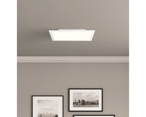 Panou cu LED integrat Abie 24W 2400 lumeni 400x400 mm, lumină RGB, montaj aplicat, cu telecomandă