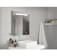Oglindă baie cu LED Lina, 60x80 cm, cu antiaburire și dublu USB, IP 44-thumb-2