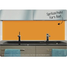 Baie cu lavoar, robinete și protecție împotriva stropilor