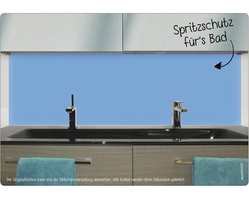 Baie cu lavoar, baterii și protecție împotriva stropilor