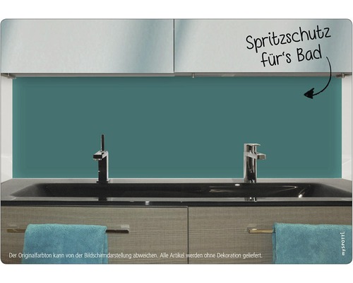 Chiuvetă de baie cu protecție împotriva stropilor