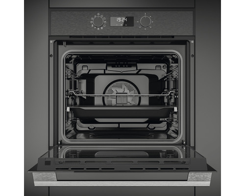 Cuptor deschis cu tavă de copt și funcție de grătar