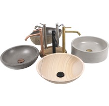 Ventil design pentru lavoar 1 1/4" cupru-thumb-1