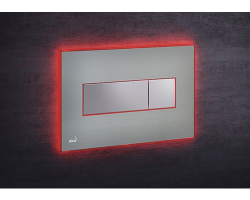 Placă de spălare WC cu iluminare de fundal