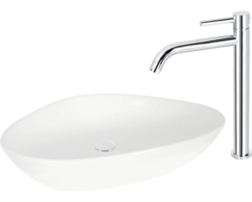 Chiuvetă cu montaj pe blat cu baterie