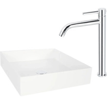 Lavoar pătrat Ceramică sanitară cu baterie