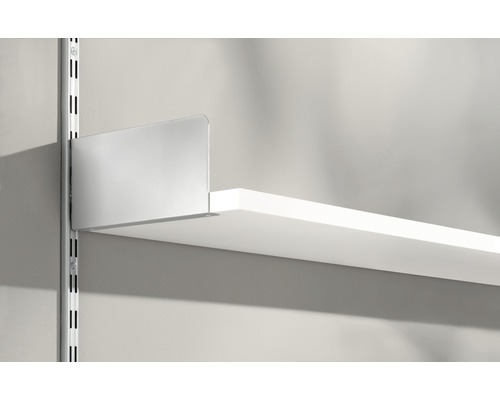 Sistem de rafturi cu suport de perete și poliță