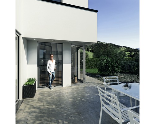 Perdea lamele din plasă de țânțari pentru ușă Easy PLUS antracit 120x250 cm Perdea lamele din plasă de țânțari pentru ușă Easy PLUS antracit 120x250 cm