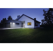 Lampă solară cu LED Steinel XSolar SOL-O 140 lumeni 3000K, senzor de mișcare, antracit