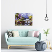 Tablou canvas Scenă rurală 60x90 cm
