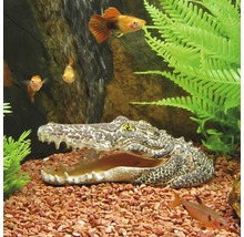 Decorațiune acvariu cap crocodil cu ieșire aer