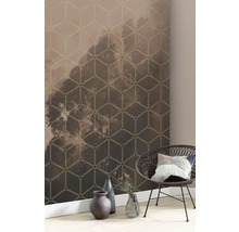 Fototapet vlies PSH099-VD2 Golden Grid 200x250 cm