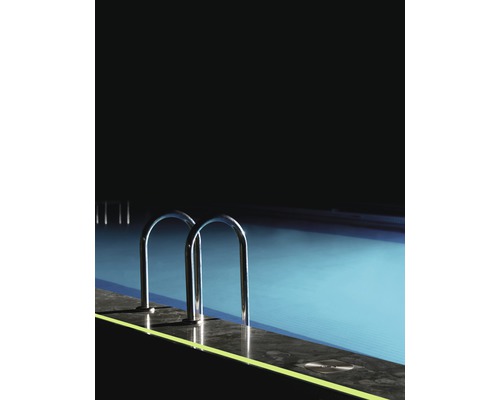 Piscină cu scară din oțel inoxidabil