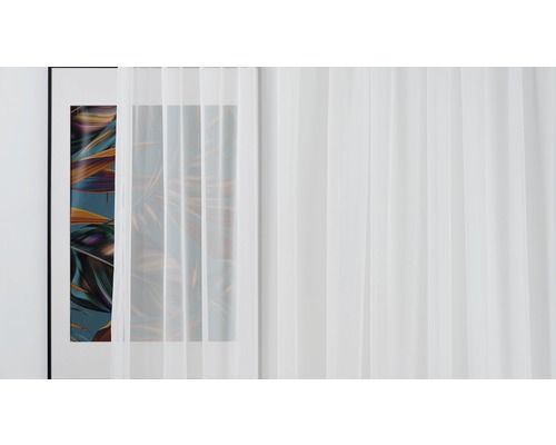 Șaluri decorative cu model de plante și material pentru perdele