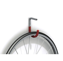Suport de bicicletă pe perete cu anvelopă de bicicletă