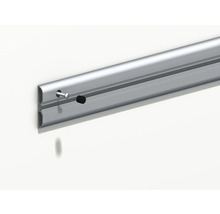 Șină de perete Alfer Coaxis 1,5m 60x10mm max. 90kg, aluminiu, pentru cârlige & suporți unelte