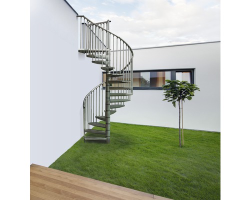 Scară de exterior în spirală Pertura Zenobia Ø 120 cm Scară de exterior în spirală Pertura Zenobia Ø 120 cm